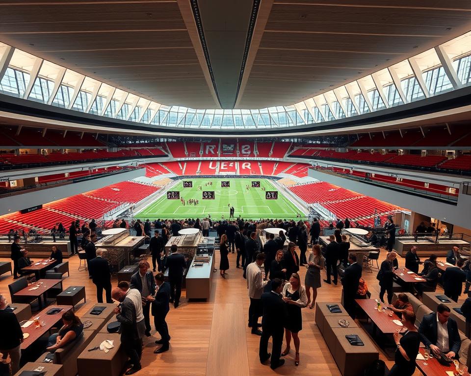 BayArena Hospitality Bereiche