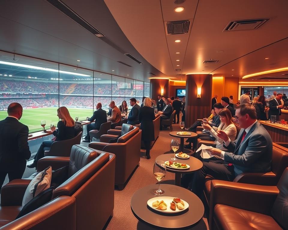 Bayer Leverkusen VIP-Bereich Luxus-Fußball