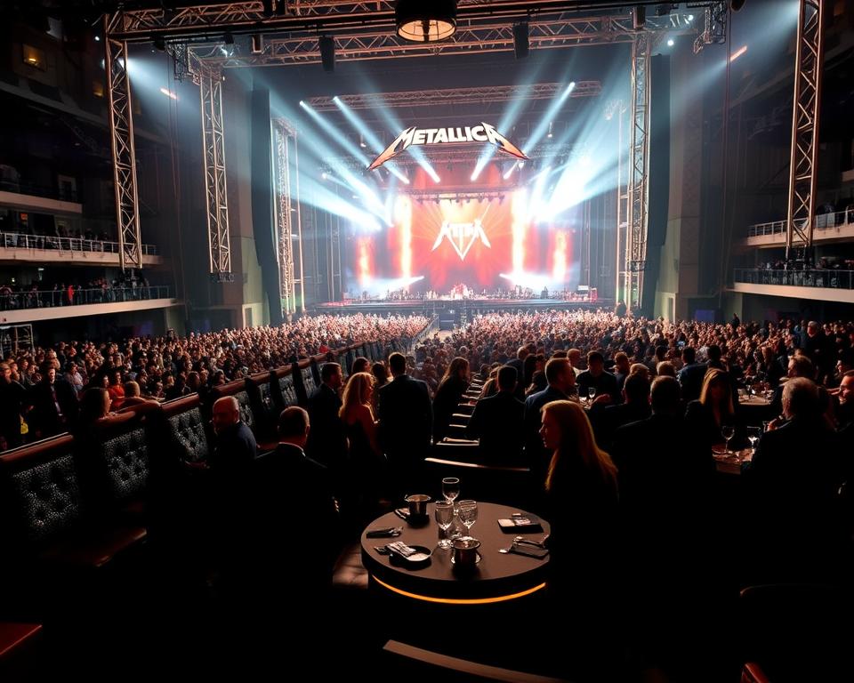 Metallica VIP-Pakete Konzert-Erlebnis