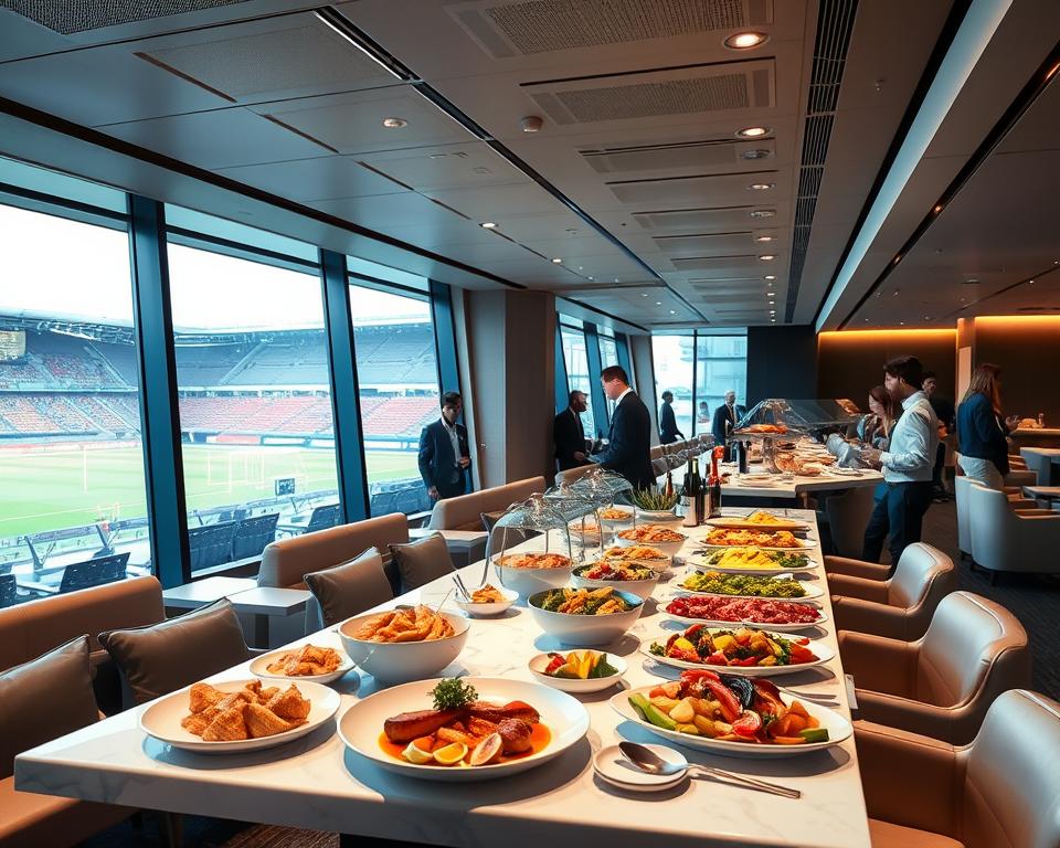 VIP-Catering in der PreZero Arena