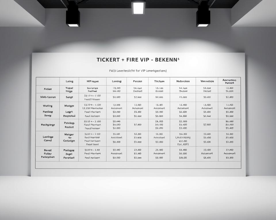 VIP-Ticket Preise Bayer Leverkusen